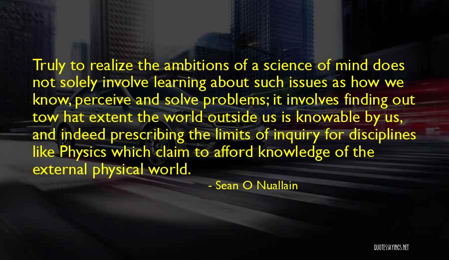 How To Solve Problems Quotes By Sean O Nuallain How To Solve Problems Quotes By Sean O Nuallain