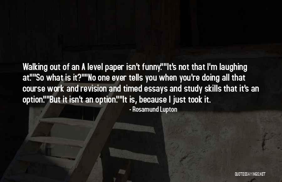 How To Study Funny Quotes By Rosamund Lupton