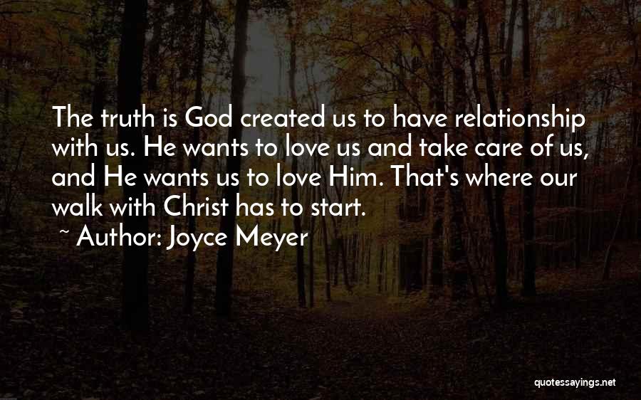 How To Take Care Of Your Relationship Quotes By Joyce Meyer