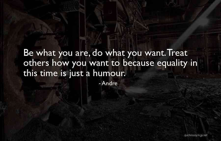 How To Treat Others Quotes By Andre How To Treat Others Quotes By Andre