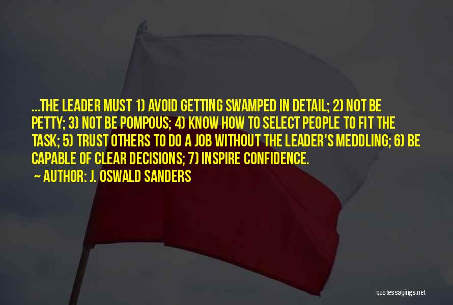 How To Trust Quotes By J. Oswald Sanders