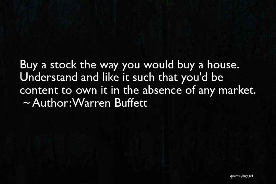 How To Understand Stock Quotes By Warren Buffett