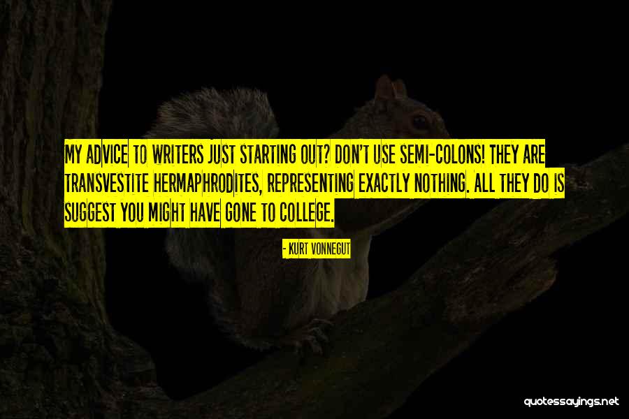 How To Use Colons With Quotes By Kurt Vonnegut