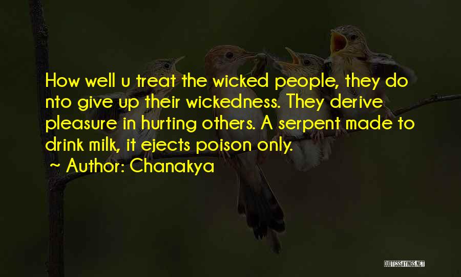 How U Treat Others Quotes By Chanakya