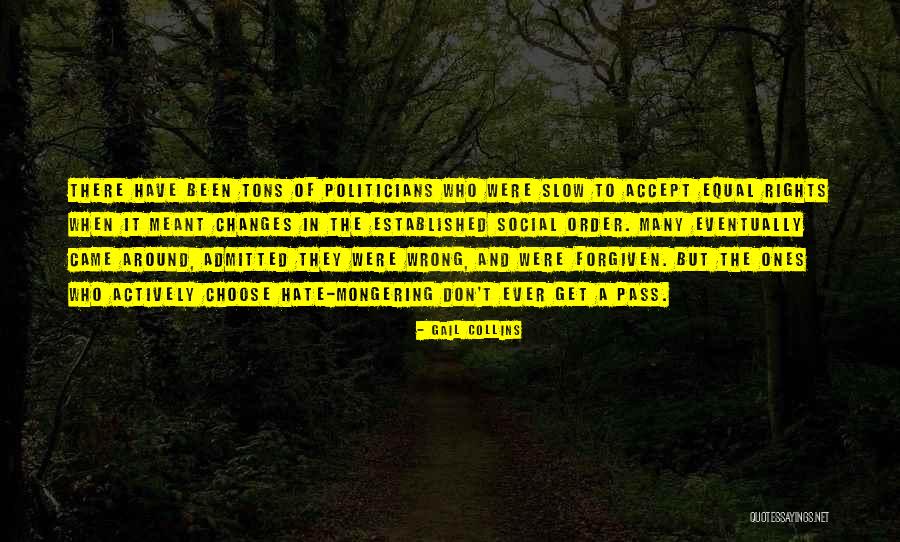 How We Accept All The Changes Quotes By Gail Collins