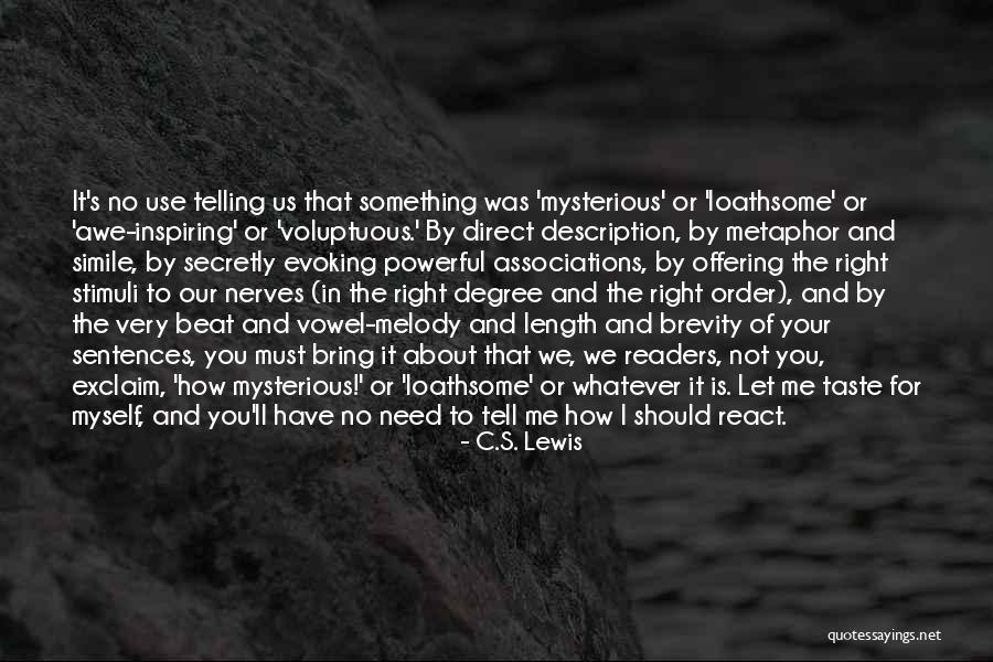How We React Quotes By C.S. Lewis How We React Quotes By C.S. Lewis