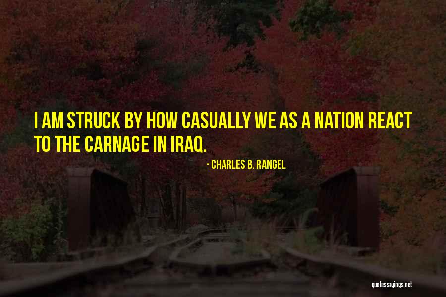 How We React Quotes By Charles B. Rangel How We React Quotes By Charles B. Rangel