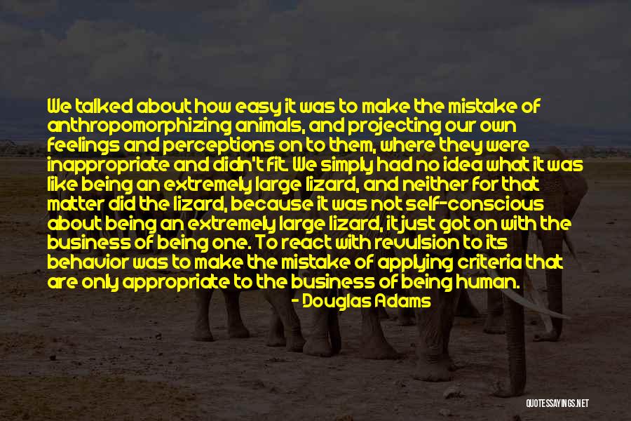 How We React Quotes By Douglas Adams How We React Quotes By Douglas Adams