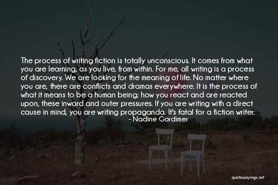 How We React Quotes By Nadine Gordimer How We React Quotes By Nadine Gordimer