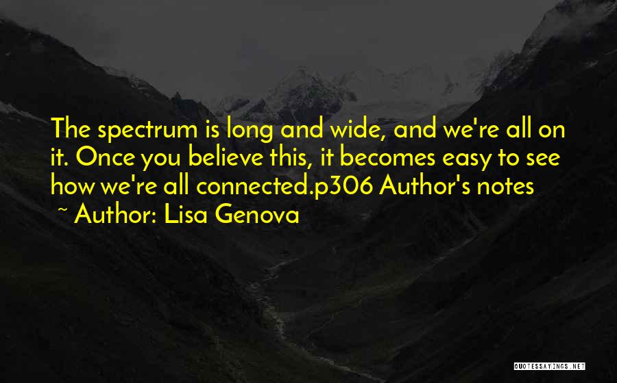 How We're All Connected Quotes By Lisa Genova