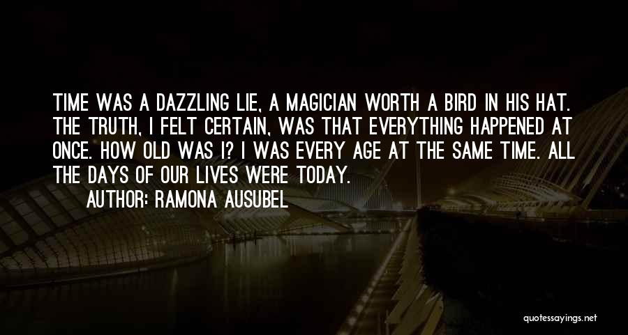How Were All The Same Quotes By Ramona Ausubel