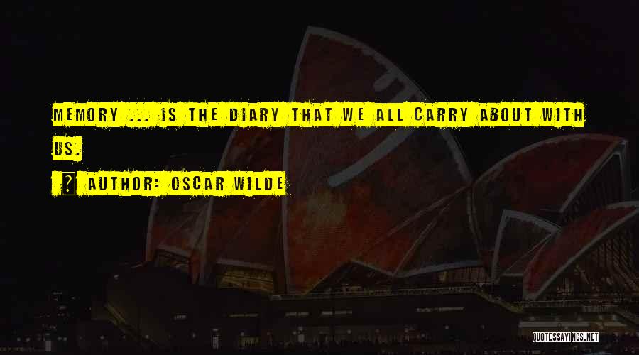 How You Carry Yourself Quotes By Oscar Wilde