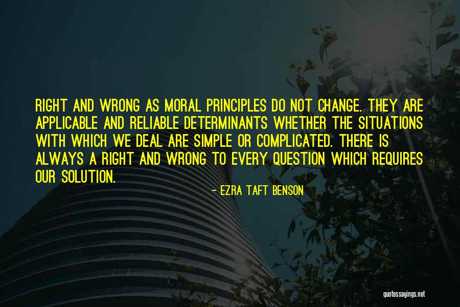 How You Deal With Situations Quotes By Ezra Taft Benson How You Deal With Situations Quotes By Ezra Taft Benson