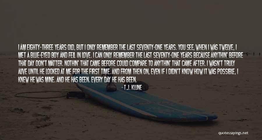 How You Don't Know Me Quotes By T.J. Klune How You Don't Know Me Quotes By T.J. Klune