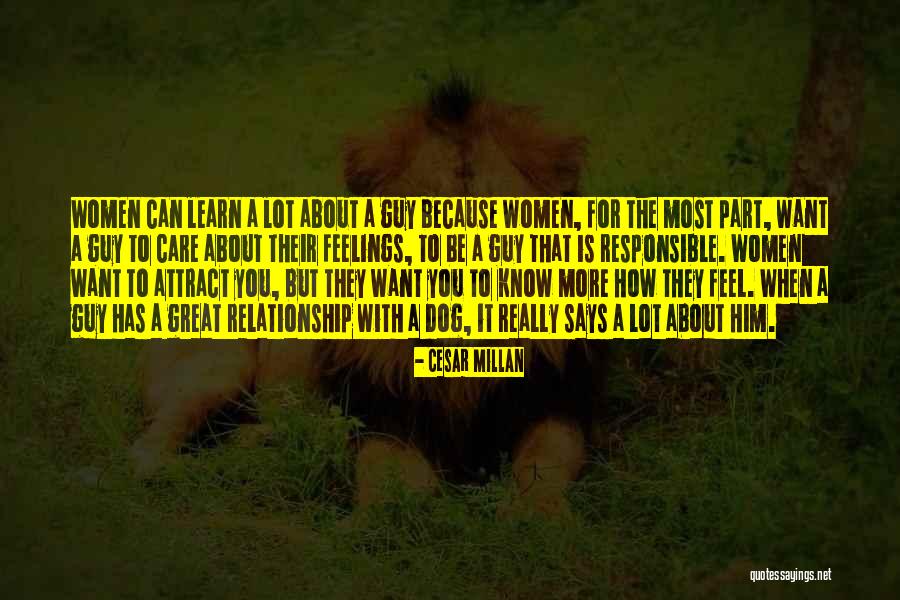 How You Feel About Him Quotes By Cesar Millan