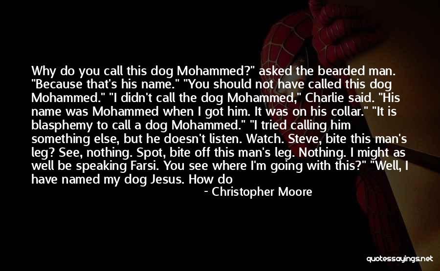 How You Feel About Him Quotes By Christopher Moore