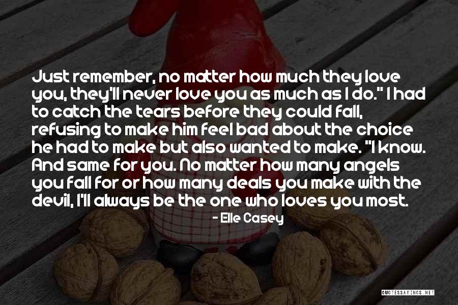 How You Feel About Him Quotes By Elle Casey