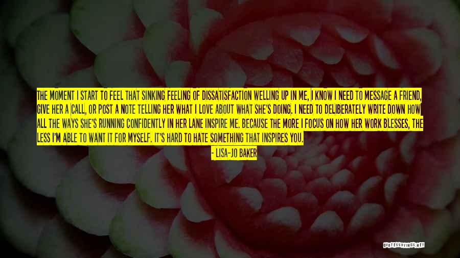 How You Feel Love Quotes By Lisa-Jo Baker