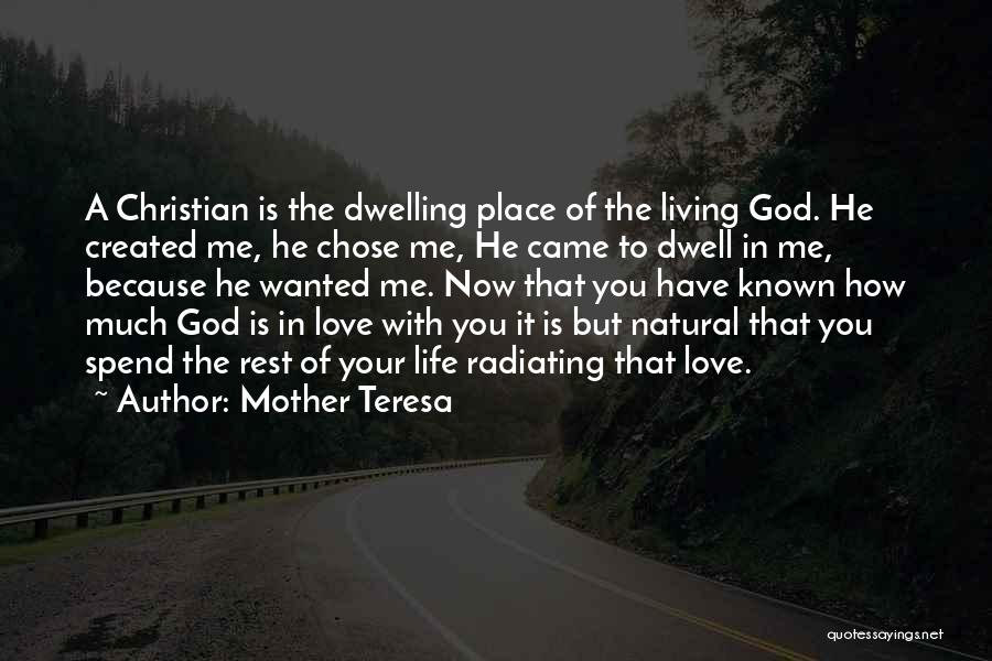 How You Love Your Mother Quotes By Mother Teresa