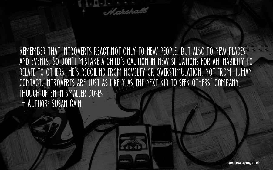 How You React To Situations Quotes By Susan Cain