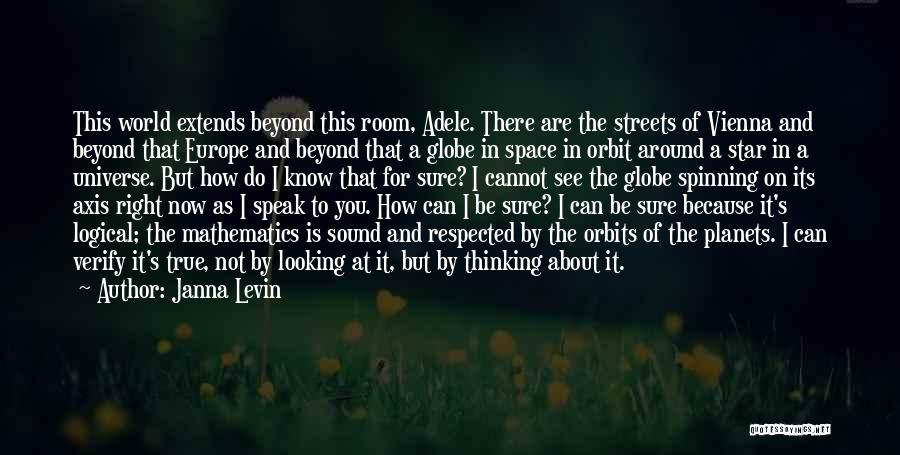 How You See The World Quotes By Janna Levin