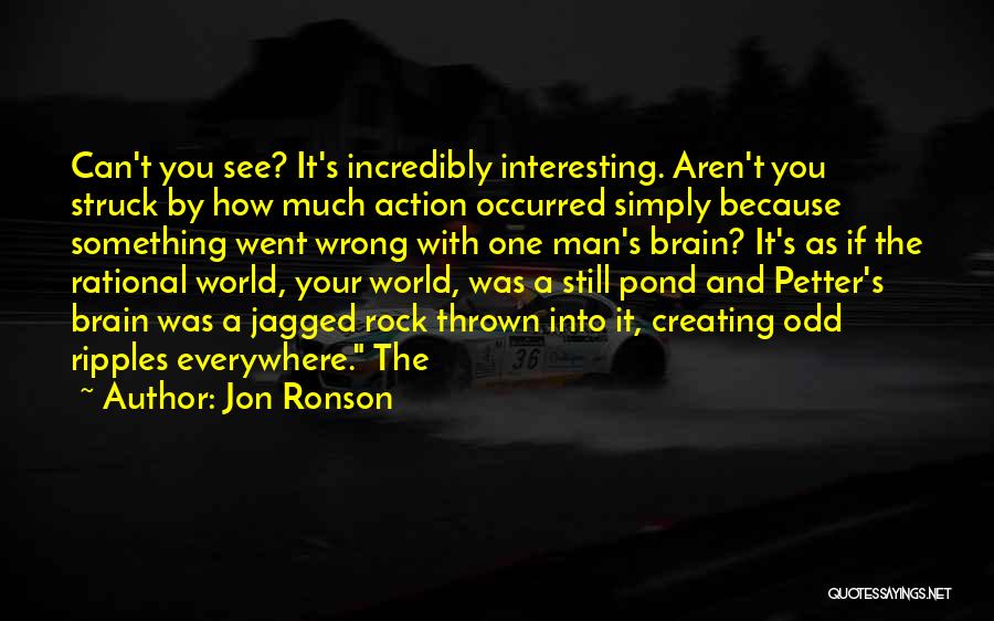 How You See The World Quotes By Jon Ronson