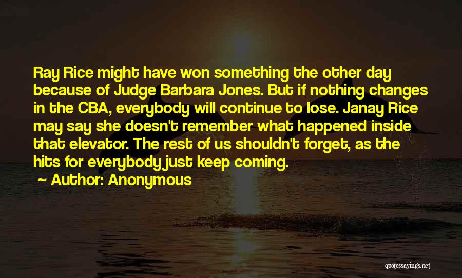How You Shouldn't Judge Quotes By Anonymous