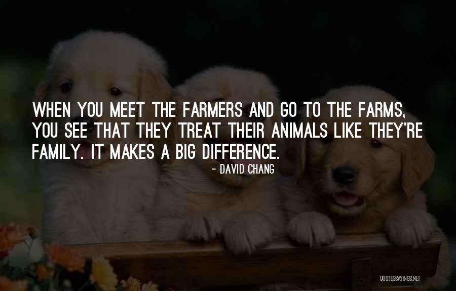 How You Treat Animals Quotes By David Chang