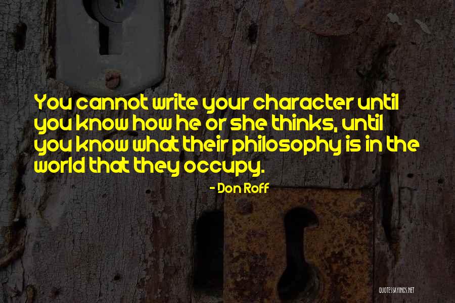How You View The World Quotes By Don Roff How You View The World Quotes By Don Roff