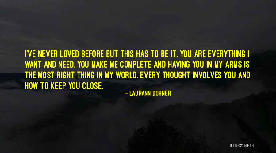 How You Want To Be Loved Quotes By Laurann Dohner How You Want To Be Loved Quotes By Laurann Dohner