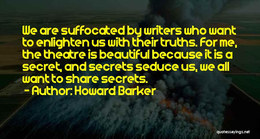 Howard Barker Quotes 1785262