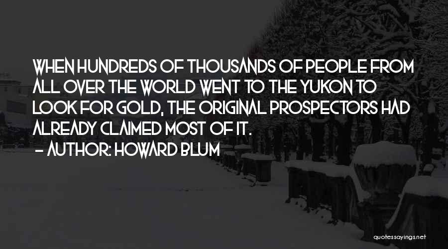 Howard Blum Quotes 1234462