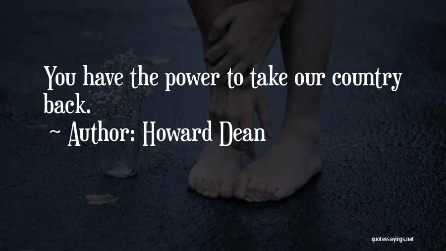 Howard Dean Quotes 2246807