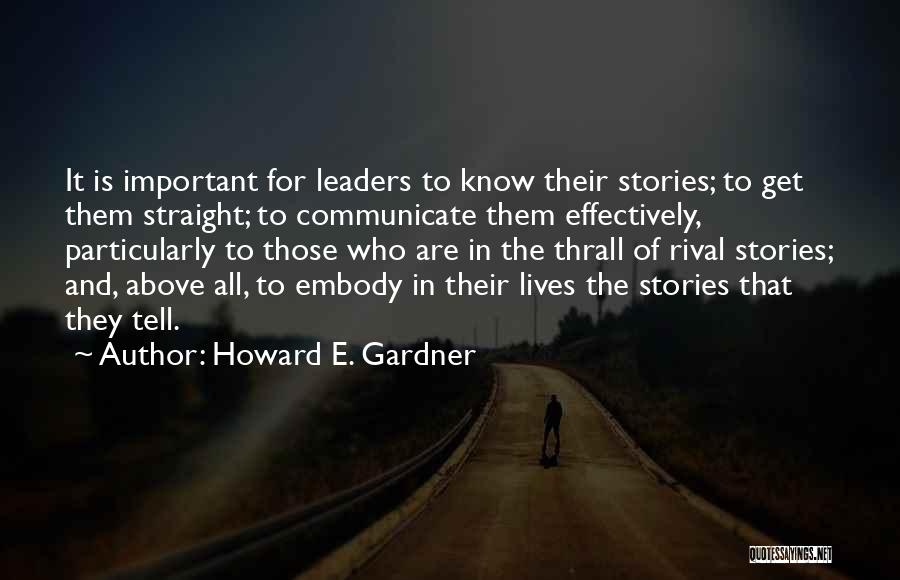 Howard E. Gardner Quotes 907031