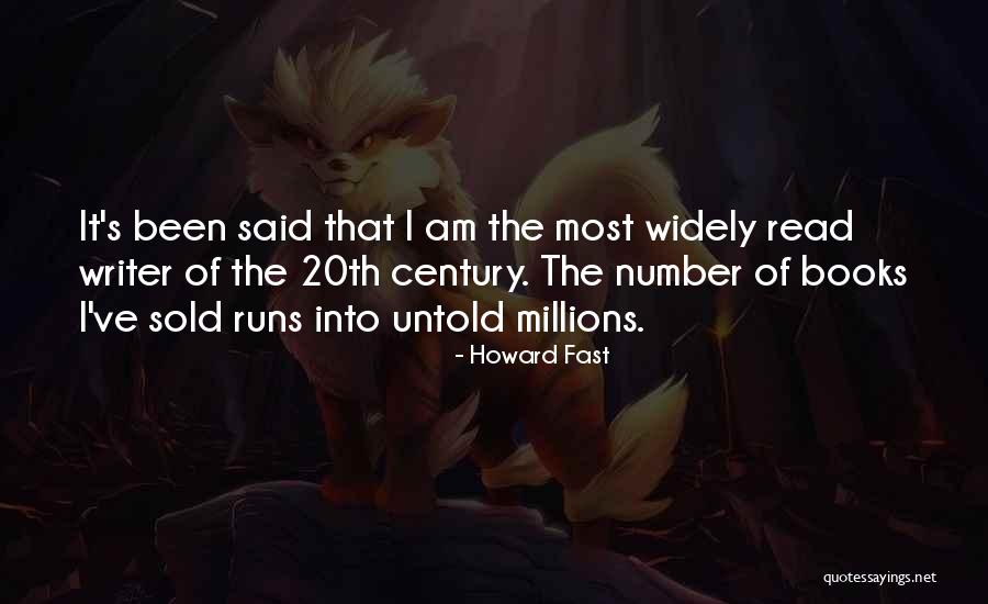 Howard Fast Quotes 829512 Howard Fast Quotes 829512