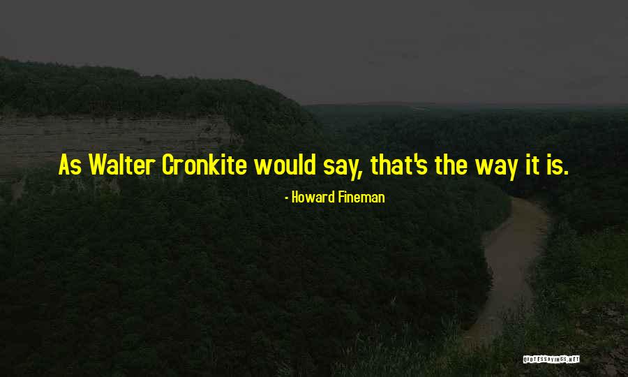Howard Fineman Quotes 757228