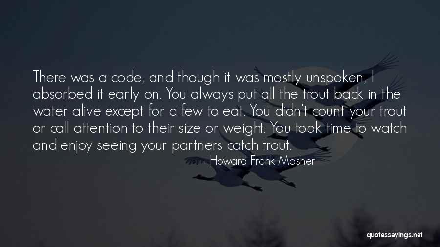 Howard Frank Mosher Quotes 1799873 Howard Frank Mosher Quotes 1799873