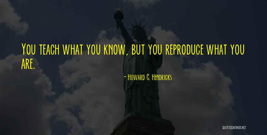 Howard G. Hendricks Quotes 2017572 Howard G. Hendricks Quotes 2017572