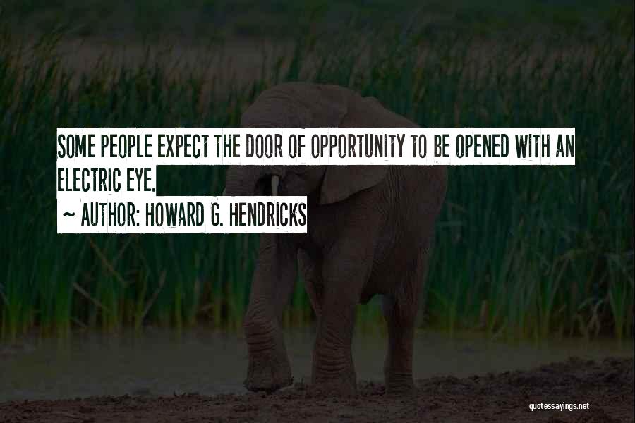 Howard G. Hendricks Quotes 433067