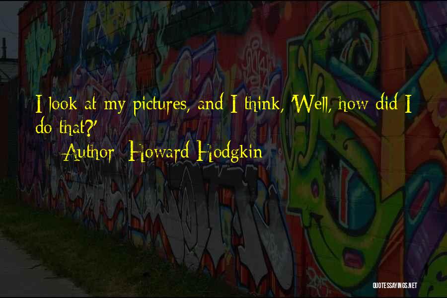 Howard Hodgkin Quotes 1640378