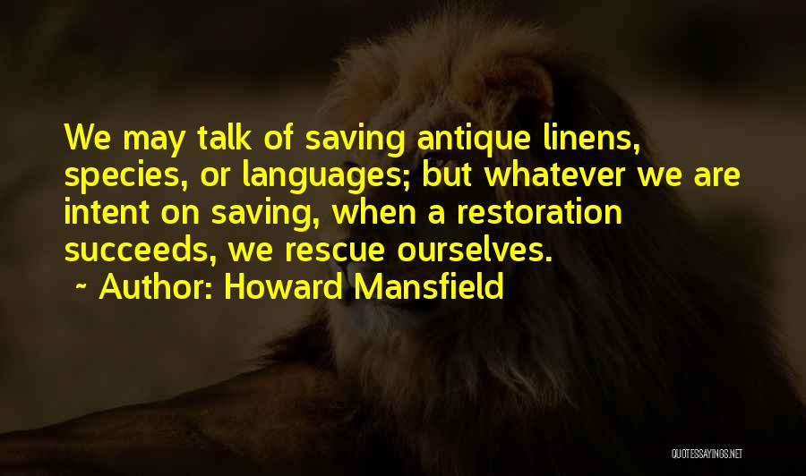 Howard Mansfield Quotes 2143156