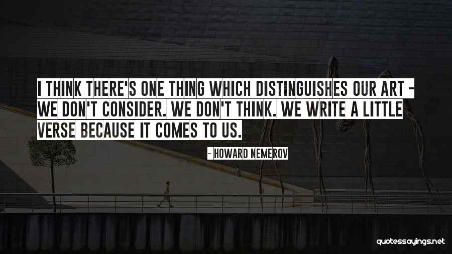 Howard Nemerov Quotes 1094778