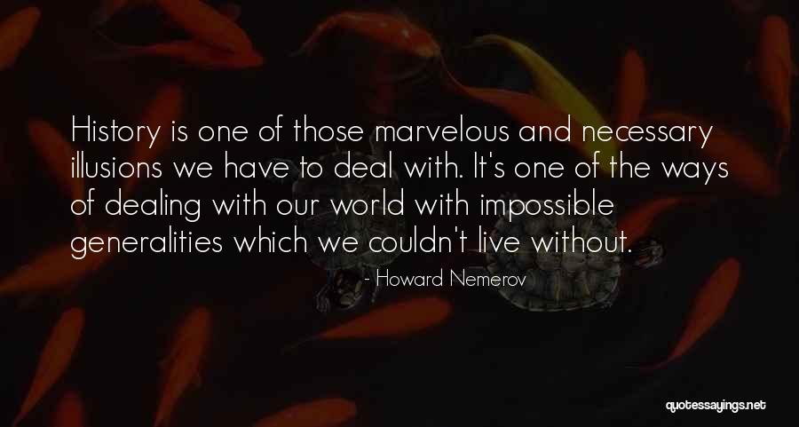 Howard Nemerov Quotes 340622