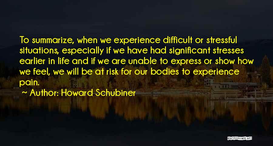 Howard Schubiner Quotes 1346338