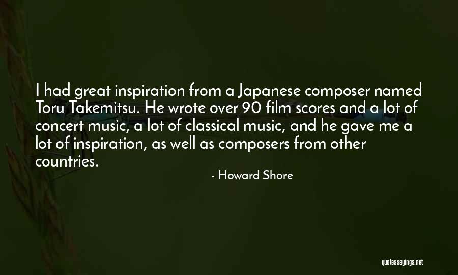 Howard Shore Quotes 1644958