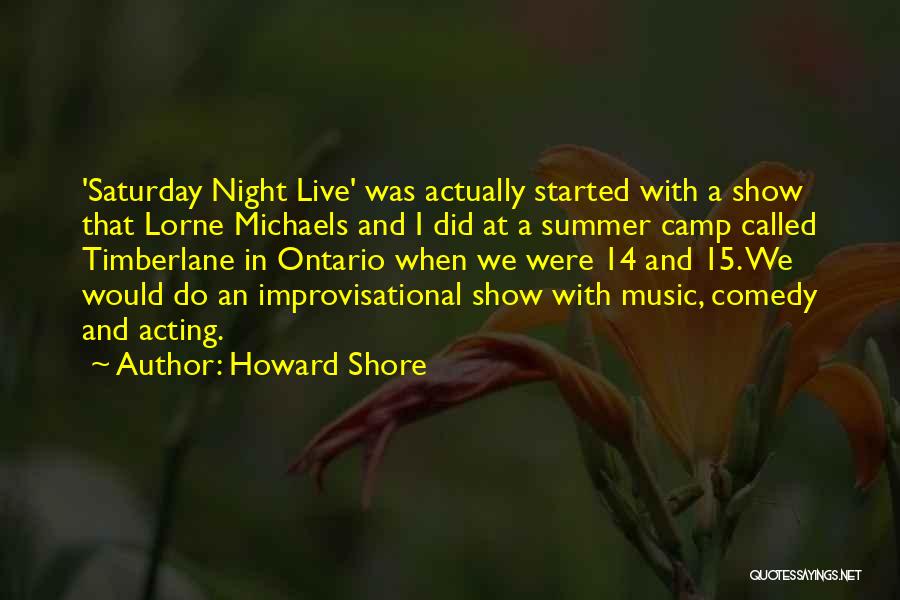 Howard Shore Quotes 1673075