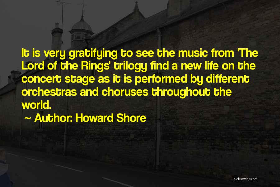 Howard Shore Quotes 2007319