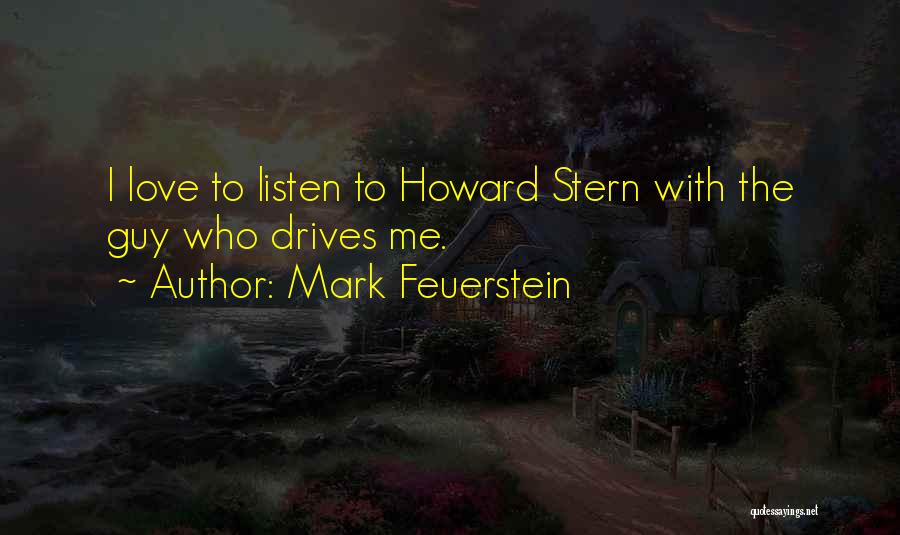 Howard Stern's Best Quotes By Mark Feuerstein