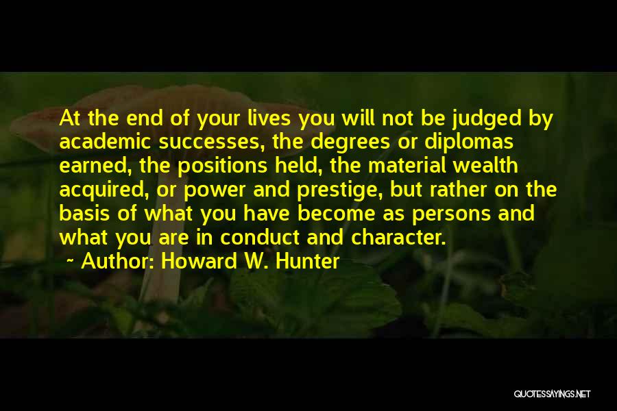 Howard W. Hunter Quotes 1295107