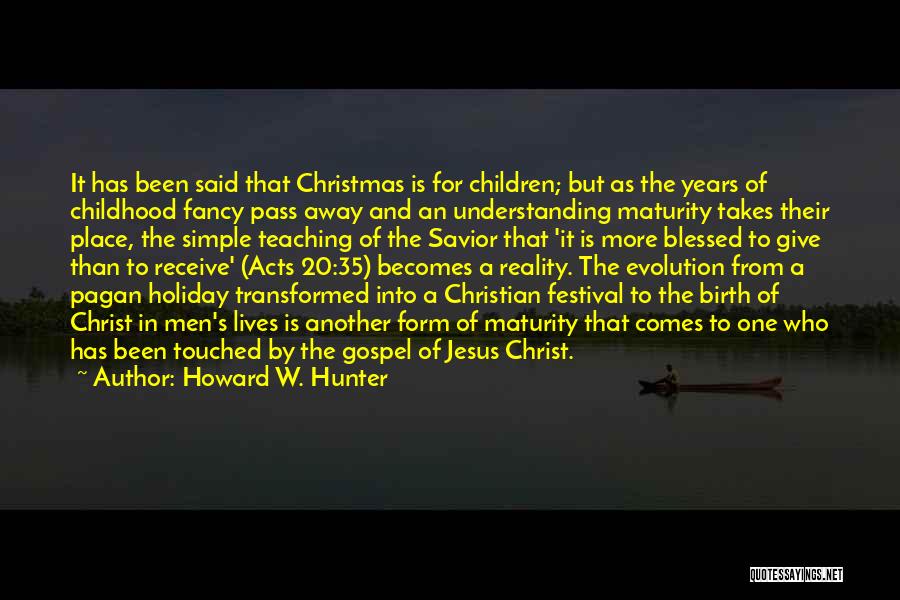 Howard W. Hunter Quotes 1550387